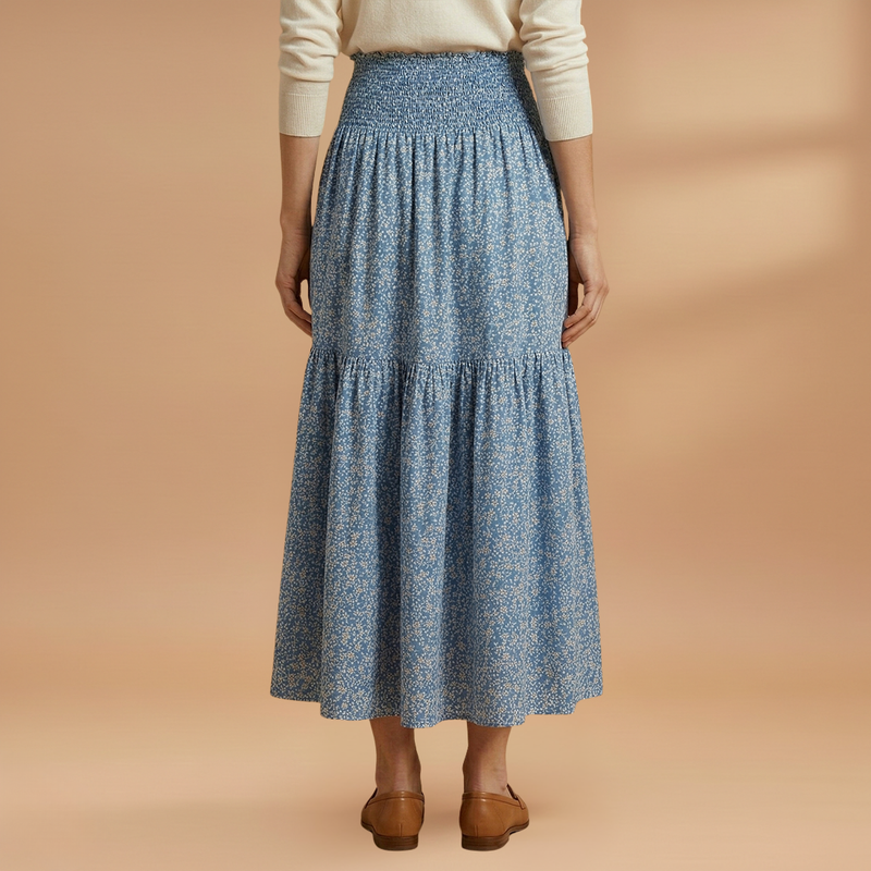 Charming Floral Skirt with Flattering Fit 4