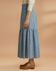 Charming Floral Skirt with Flattering Fit 5