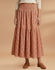 Charming Floral Skirt with Flattering Fit 7