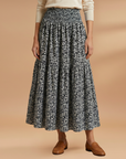 Charming Floral Skirt with Flattering Fit 8