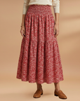 Charming Floral Skirt with Flattering Fit 9