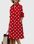 Charming Midi Dress With Pockets For Women 4