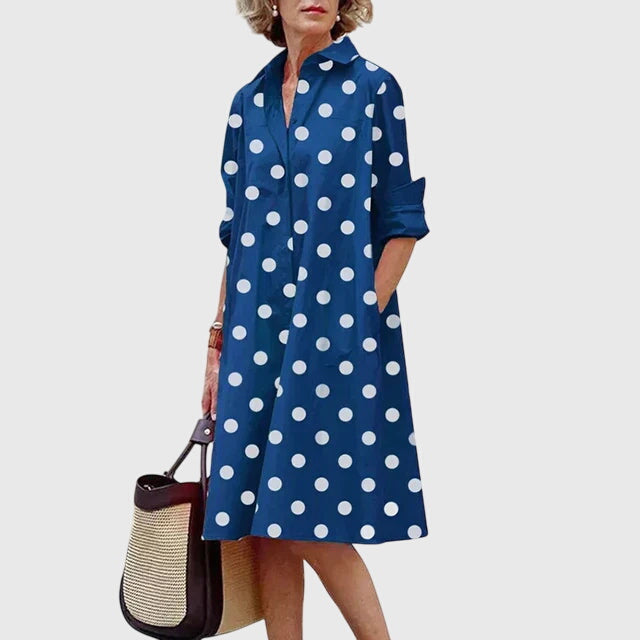 Charming Midi Dress With Pockets For Women 7