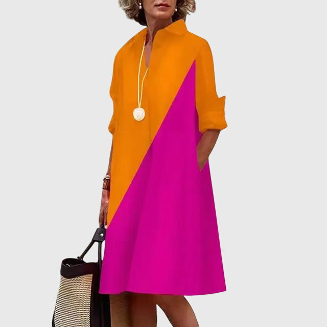 Charming Midi Dress With Pockets For Women 8