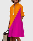 Charming Midi Dress With Pockets For Women 8