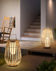 Charming Solar Patio Light for Unisex Outdoor Spaces Eco-Friendly Rattan Design 4