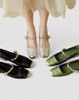 Charming Women's Shoes With Block Heel Design 4