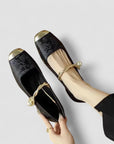 Charming Women's Shoes With Block Heel Design 7