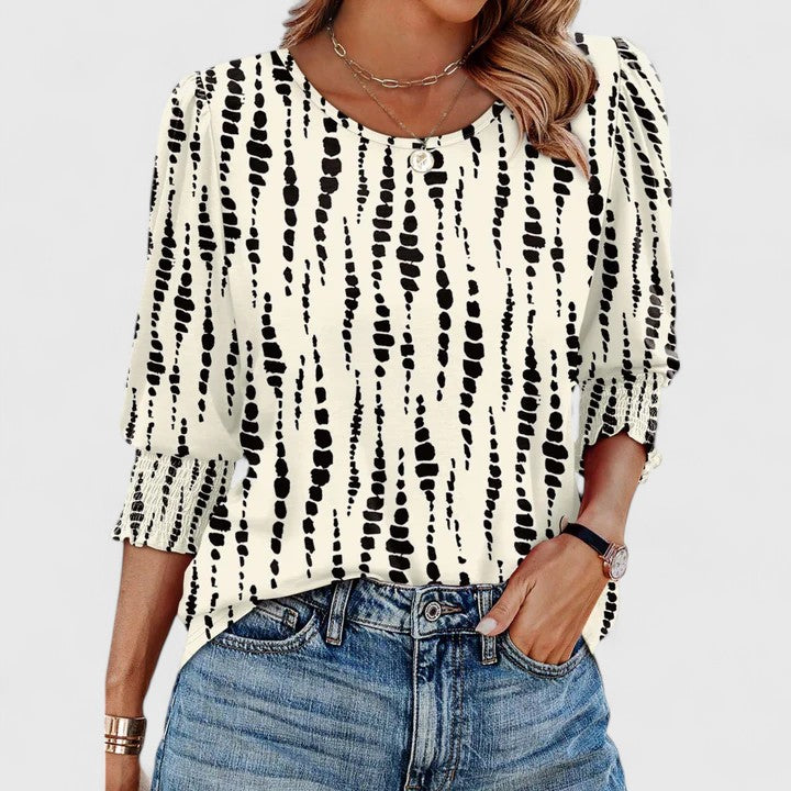 Charming Womens Top With Relaxed Fit Blouse 10