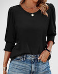 Charming Womens Top With Relaxed Fit Blouse 1