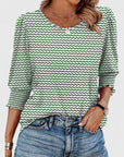 Charming Womens Top With Relaxed Fit Blouse 3