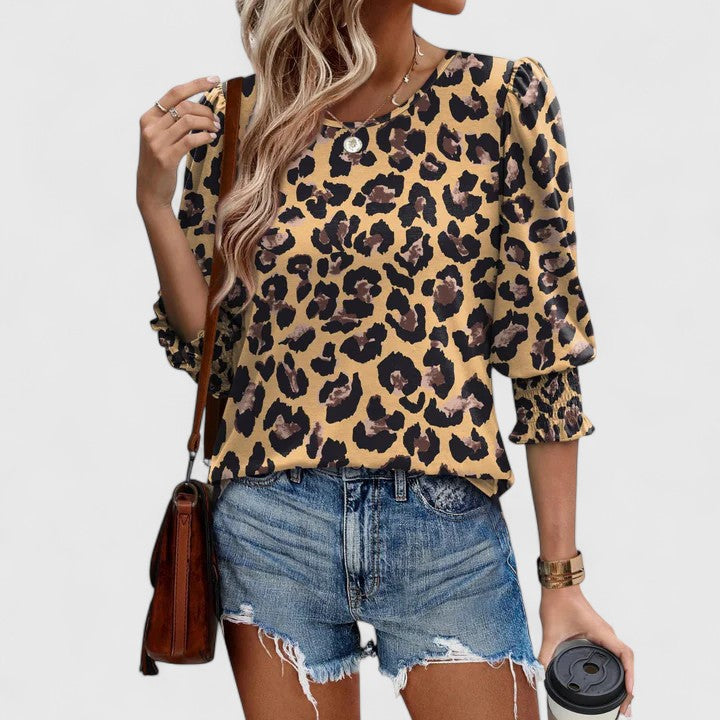 Charming Womens Top With Relaxed Fit Blouse 7