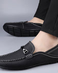 Chic Black Loafers For Women With Cushioned Insole 4
