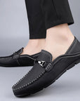 Chic Black Loafers For Women With Cushioned Insole 5