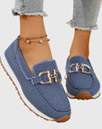 Chic Black Loafers for Women With Comfort Fit 0
