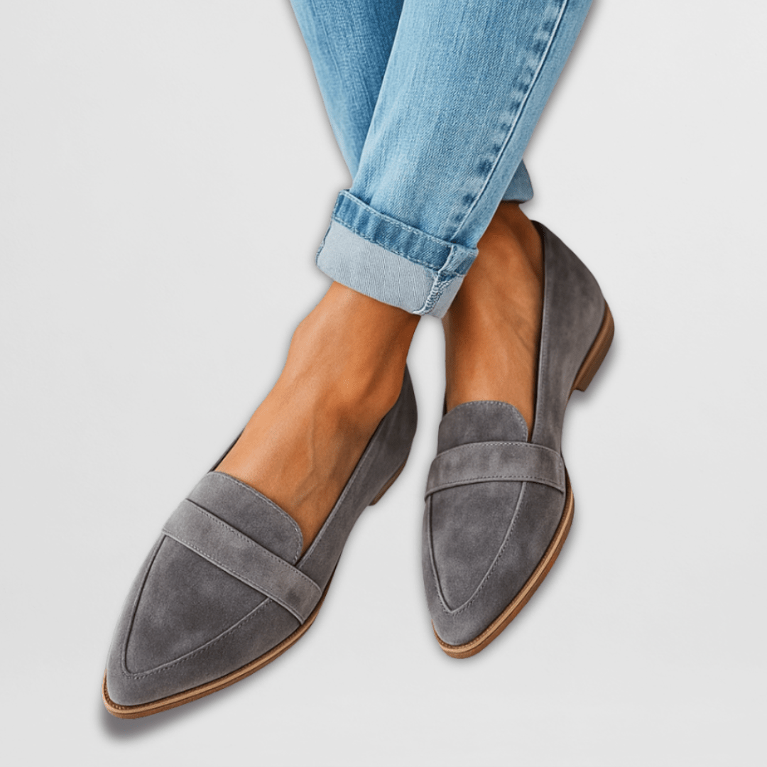 Chic Loafers for Women with Soft Suede Finish 1