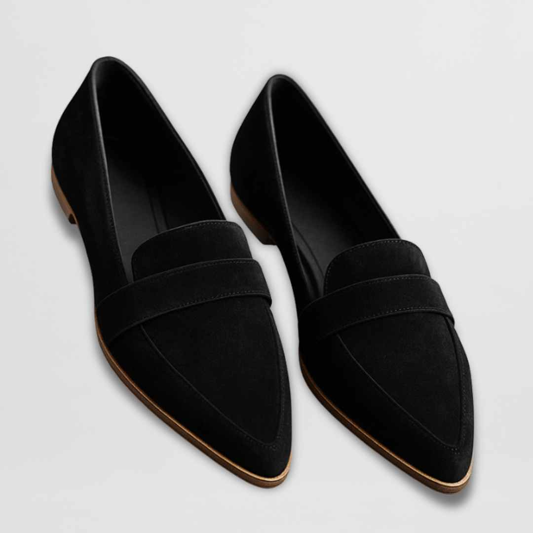 Chic Loafers for Women with Soft Suede Finish 2