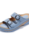 Chic Open Toe Mules for Women with Adjustable Straps 1