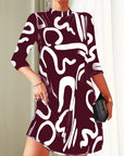 Chic Summer Dress With Trendy Print Design 4