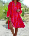 Chic Summer Midi Dress With Relaxed Fit 0