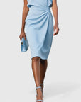Chic White Midi Dress With Long Sleeves 3