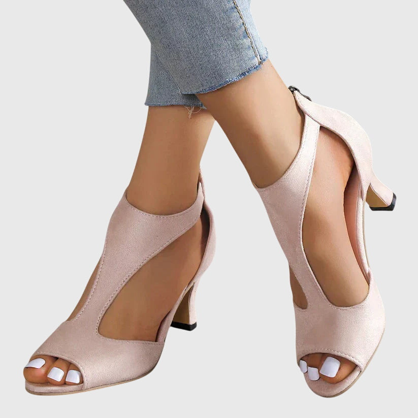 Chic Women's Heels with Supportive Design 0