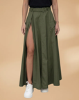 Chic Women's Maxi Skirt with High Slit 5