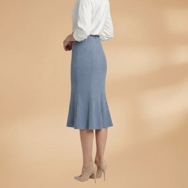 Chic Women's Midi Skirt With A-Line Silhouette 3