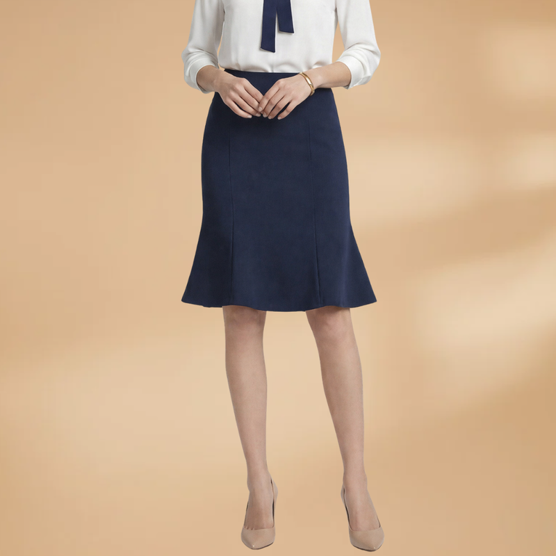 Chic Women's Midi Skirt With A-Line Silhouette 5