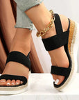 Chic Women's Platform Sandals with Sporty Design 3