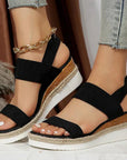 Chic Women's Platform Sandals with Sporty Design 4