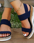 Chic Women's Platform Sandals with Sporty Design 7