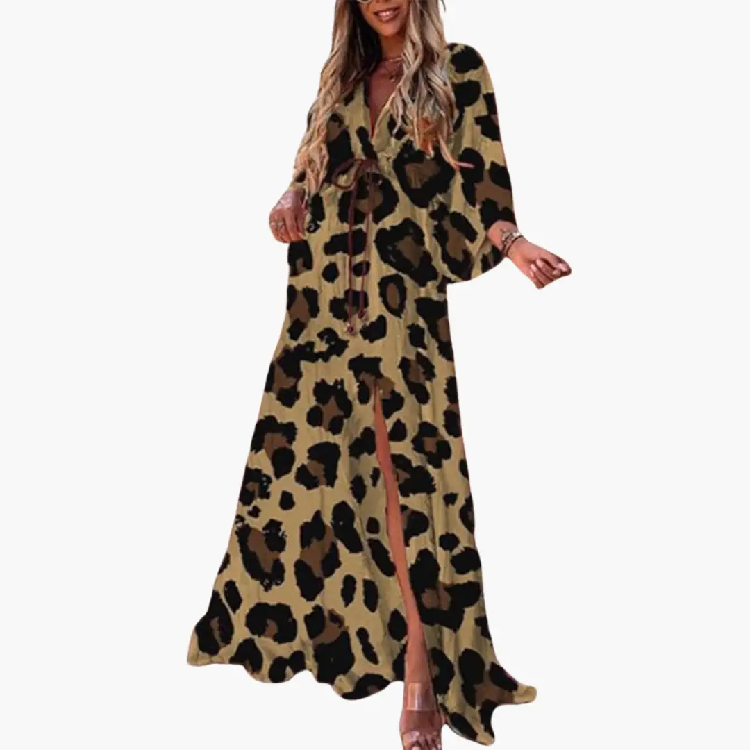 Colorful Maxi Dress Floral Print Lightweight Summer Casual Women's 6