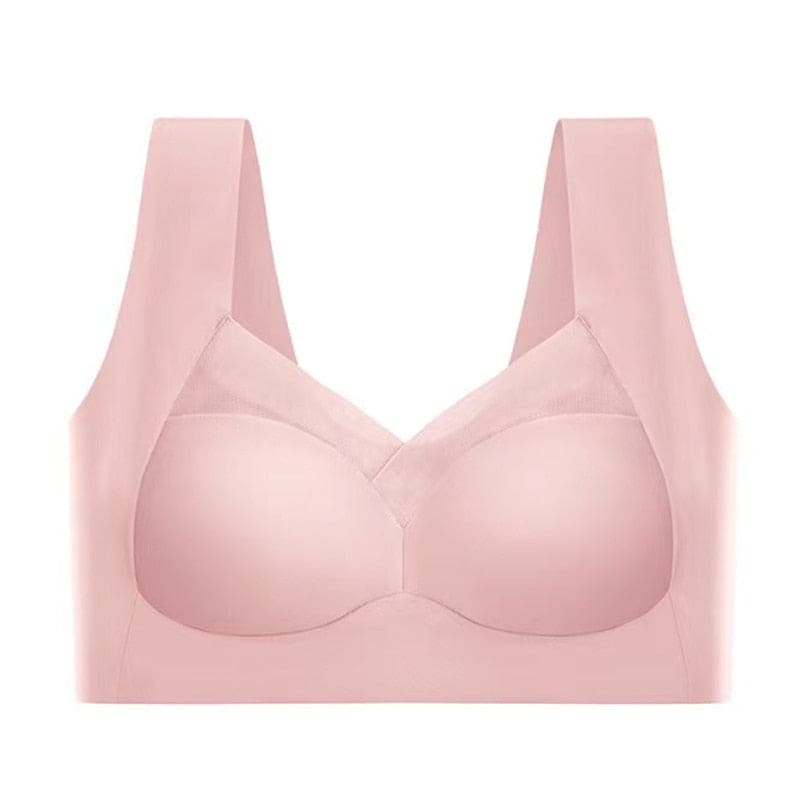 Comfort Bra Wireless Design Natural Cup Breathable Stretchy Material Women 7