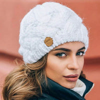 Rowan | Knitted Beanie Warm Winter Thermal