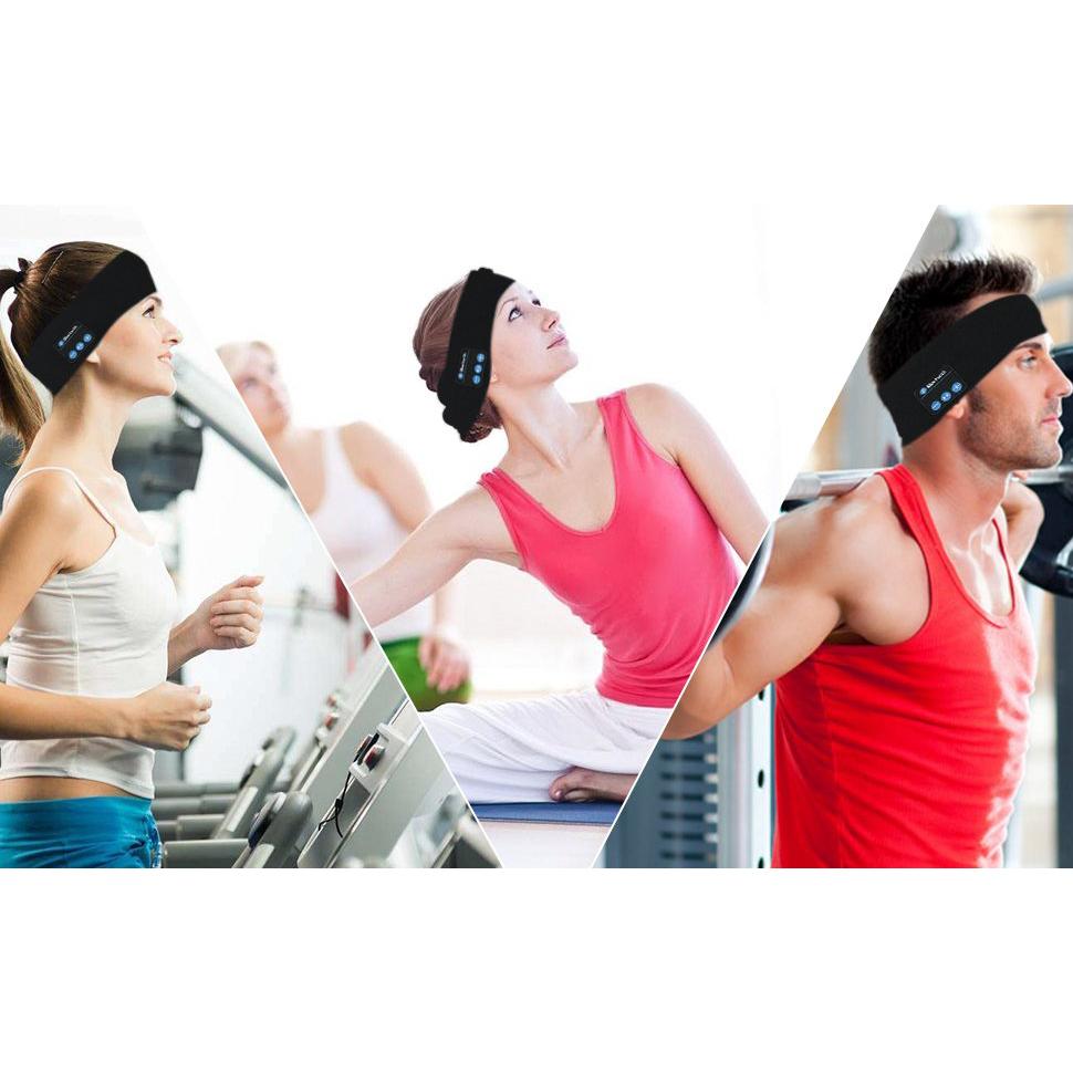 Comfortable Wireless Headband for Unisex Sports Bluetooth Music 1