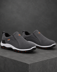 Men's camel slip-on outdoor sneakers