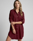 Women’s women's long sleeve shirt dress