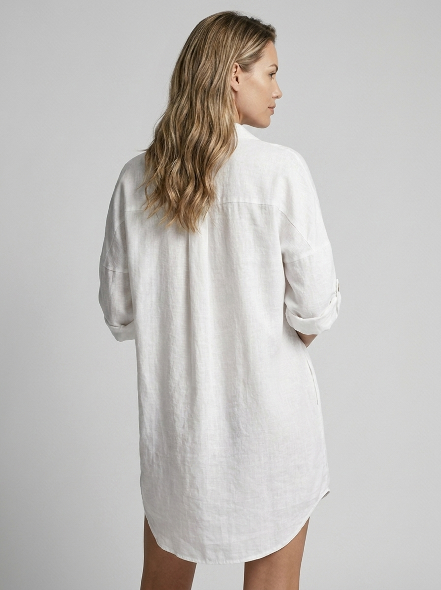 Women’s women's long sleeve shirt dress