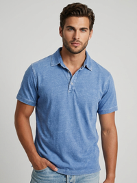 Elliot | Men's Casual Polo Shirt Vintage Wash