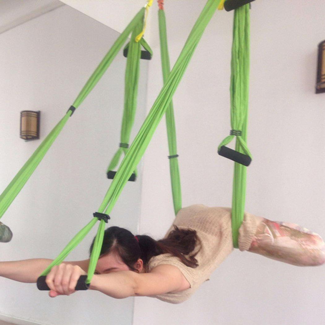 Durable Aerial Hammock for Fitness Enthusiasts Lightweight Versatile Yoga Use 4