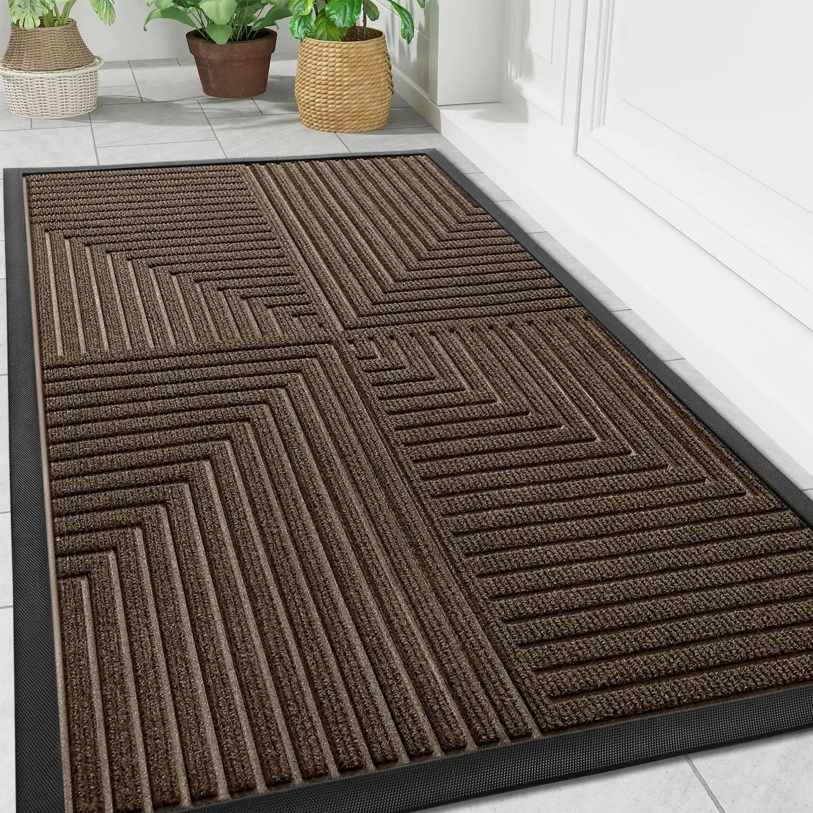 Durable Anti-Slip Doormat for Home Indoor Outdoor Use Heavy Duty 5