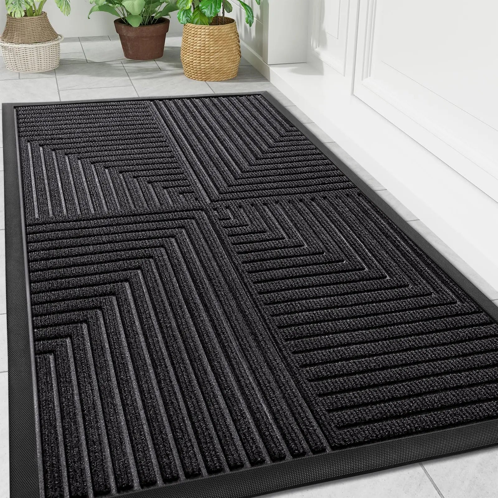 Durable Anti-Slip Doormat for Home Indoor Outdoor Use Heavy Duty 6