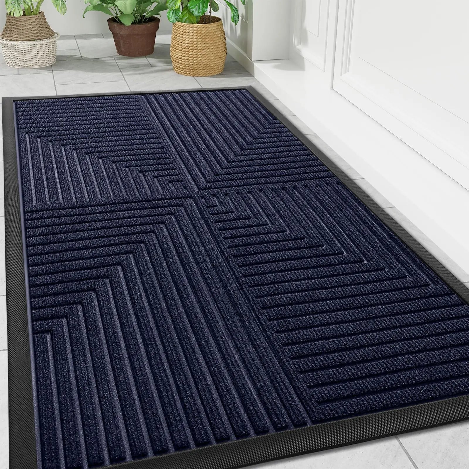 Durable Anti-Slip Doormat for Home Indoor Outdoor Use Heavy Duty 8