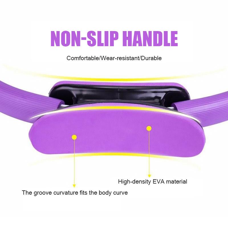 Durable Pilates Ring for All Fitness Levels Lightweight Travel Friendly Exercises 3