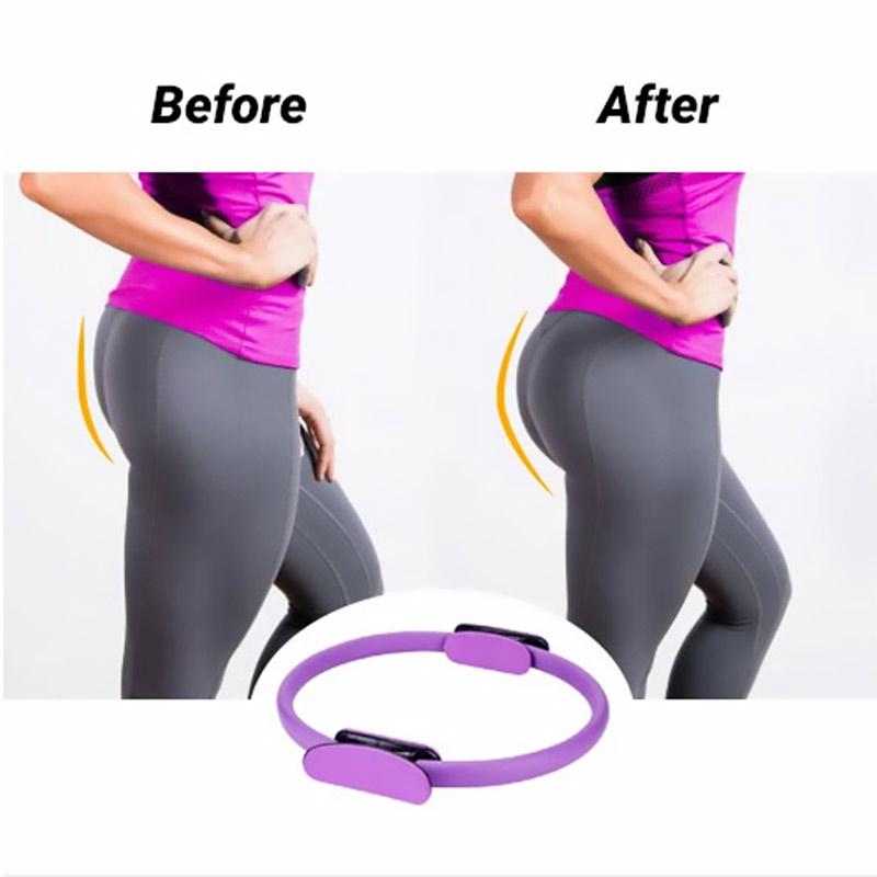 Durable Pilates Ring for All Fitness Levels Lightweight Travel Friendly Exercises 6