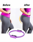 Durable Pilates Ring for All Fitness Levels Lightweight Travel Friendly Exercises 6