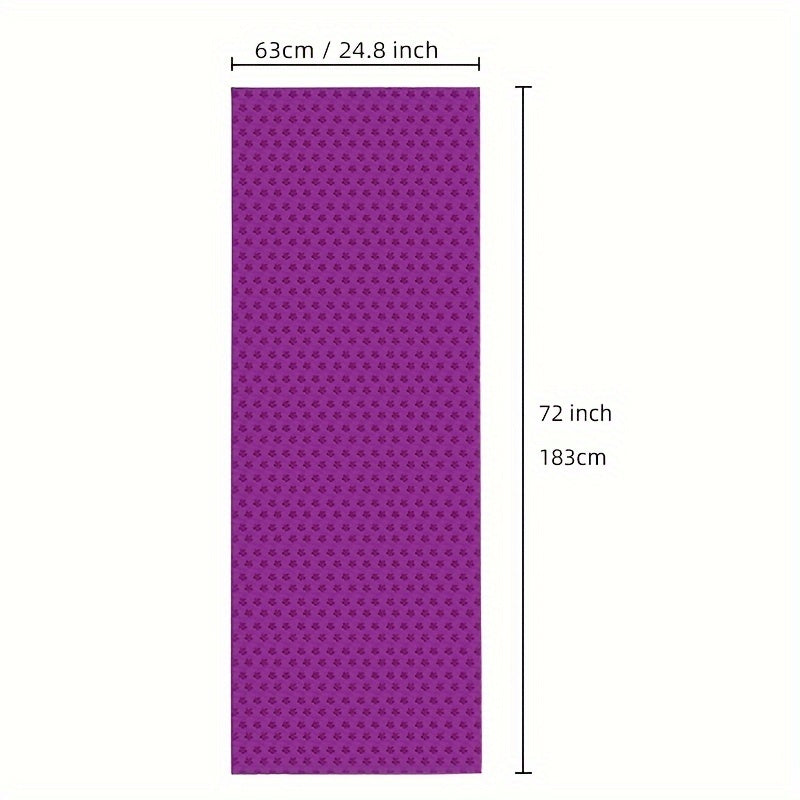 Durable Yoga Mat for Fitness Enthusiasts foldable washable non-slip 4