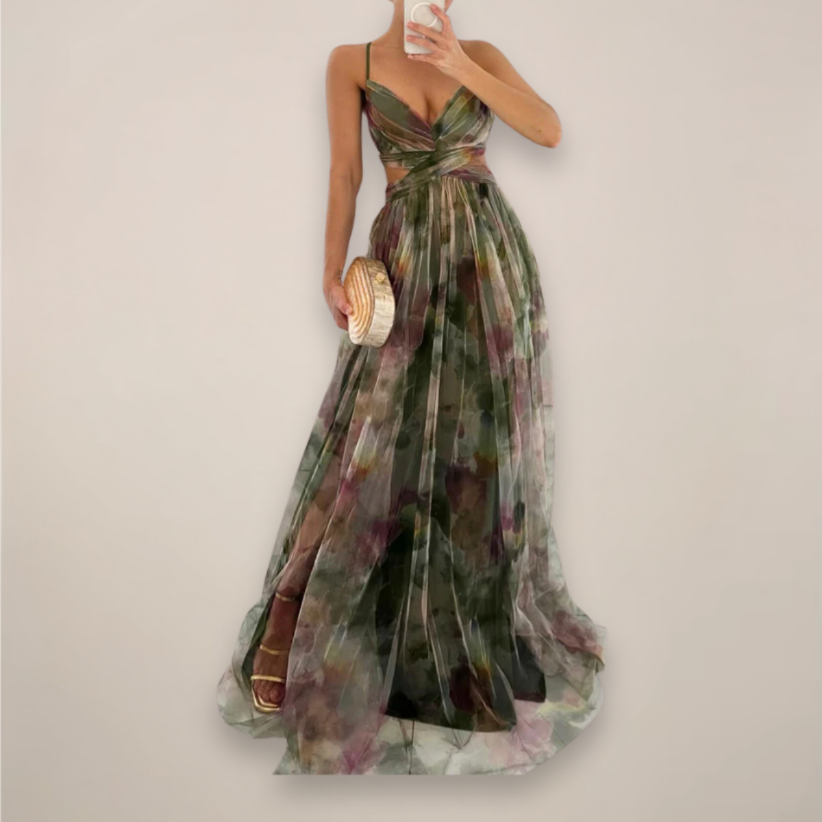 Effortless Floral Maxi Womens Dress For Summer 2