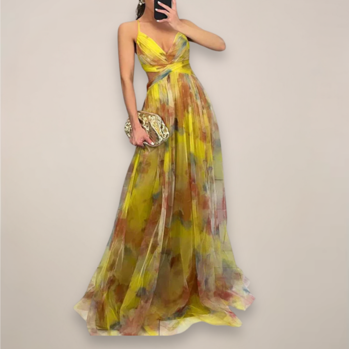 Effortless Floral Maxi Womens Dress For Summer 3